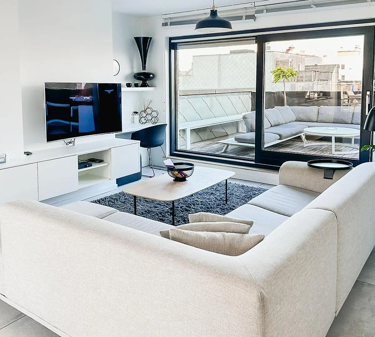 Апартаменты Modern Appartement Centrum Oostende Met Enorm Dakterras