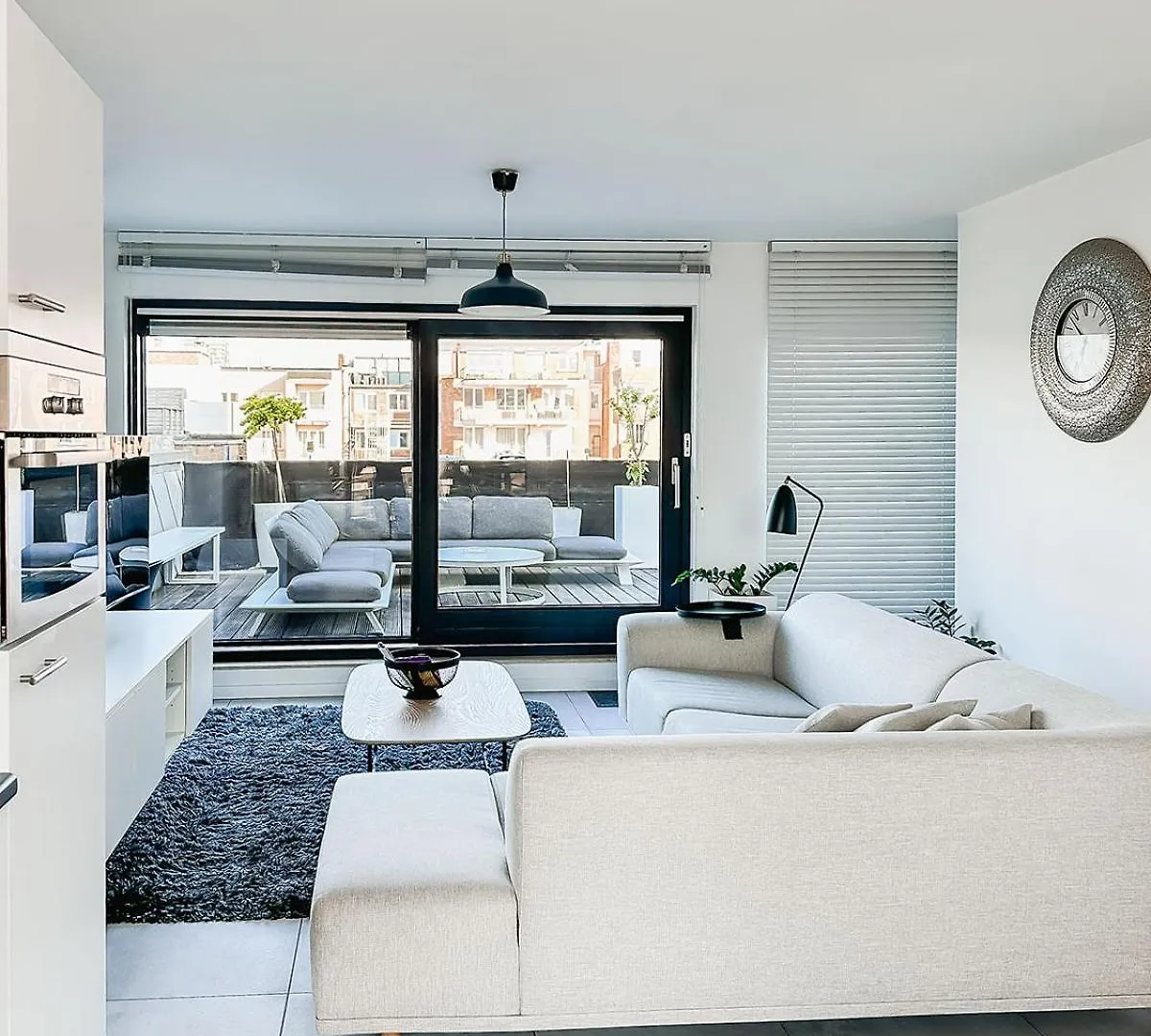 Modern Appartement Centrum Oostende Met Enorm Dakterras 0*, Остенде