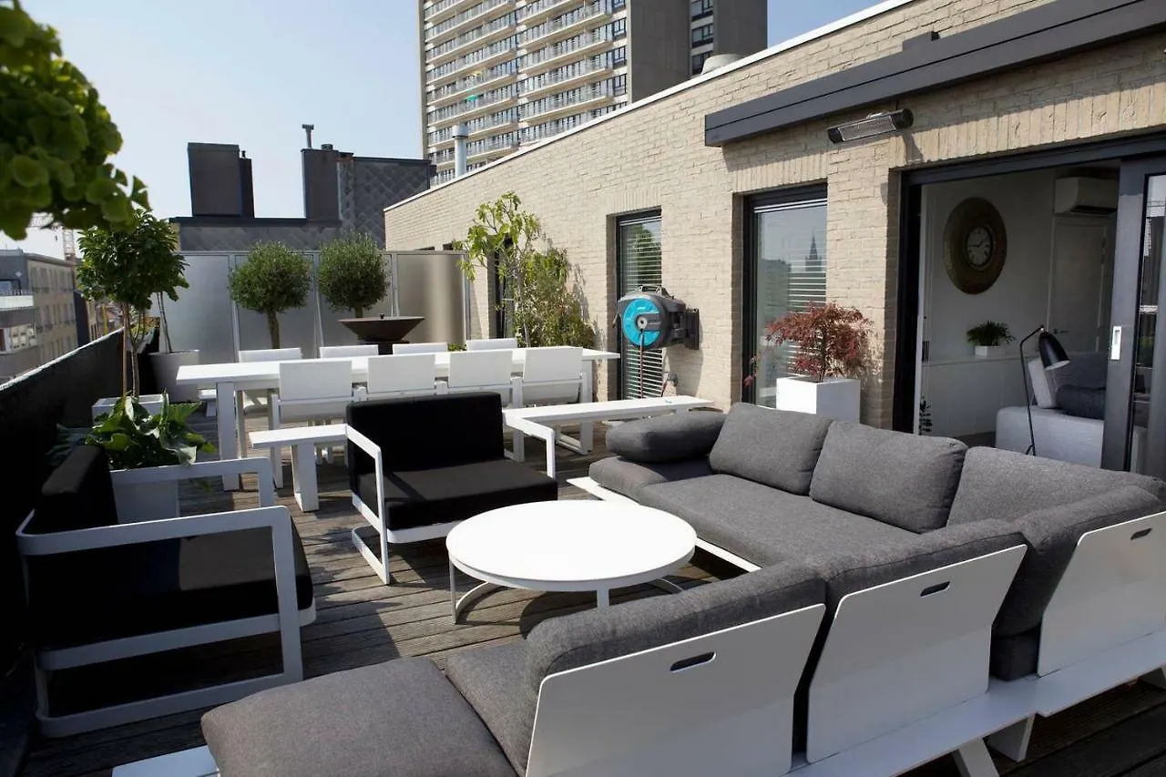 Апартаменты Modern Appartement Centrum Oostende Met Enorm Dakterras